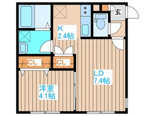 仮）本通４丁目北MSの物件間取画像